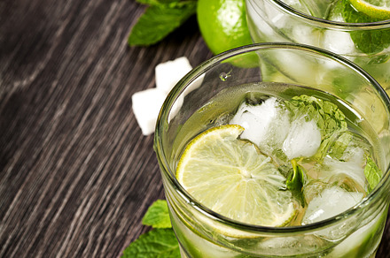 Summer Cold Cocktail Drink Mojito Containing Alcohol Alcoholic And preview 5