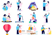 Valentine Illustration Pack, an Illustration by orenjidesign (Thumbnail 8 of 8)