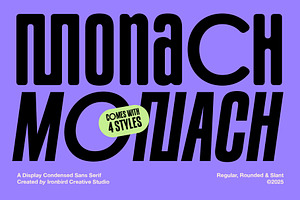 IC Monach - Display Condensed