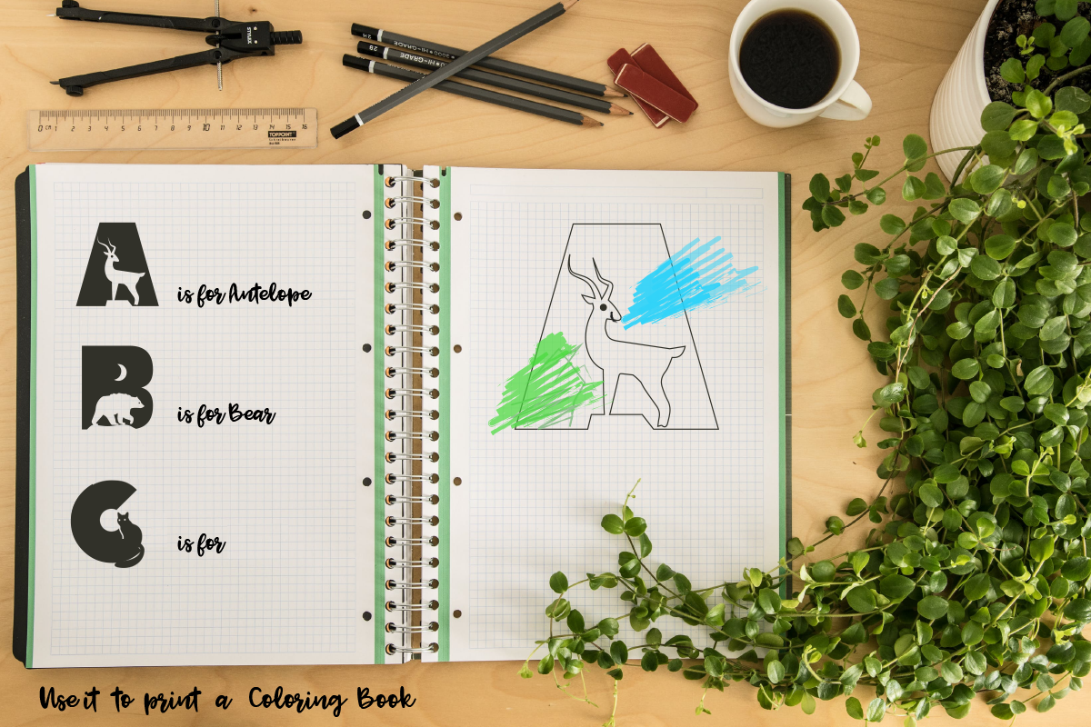 Animal Kingdom Font, a Sans Serif Font by Anastasia Feya (Photo 5 of 9)