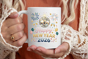 Happy New Year 2026 PNG, Disco Ball, an Illustration by Designking (Thumbnail 5 of 6)