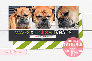 Holiday Photo Card Template