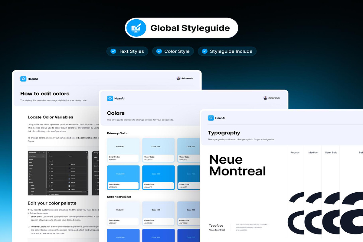AI-Chatting Dashboard UI Kit Design, an UI Kit Template by Lumina_ui_ux202 (Photo 2 of 7)