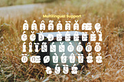 Retro Votre - Retro Playful Font, a Sans Serif Font by Dhabee (Thumbnail 10 of 11)