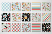 Outer Space Christmas pattern set, a Pattern Graphic by @olga.angelloz (Thumbnail 2 of 2)