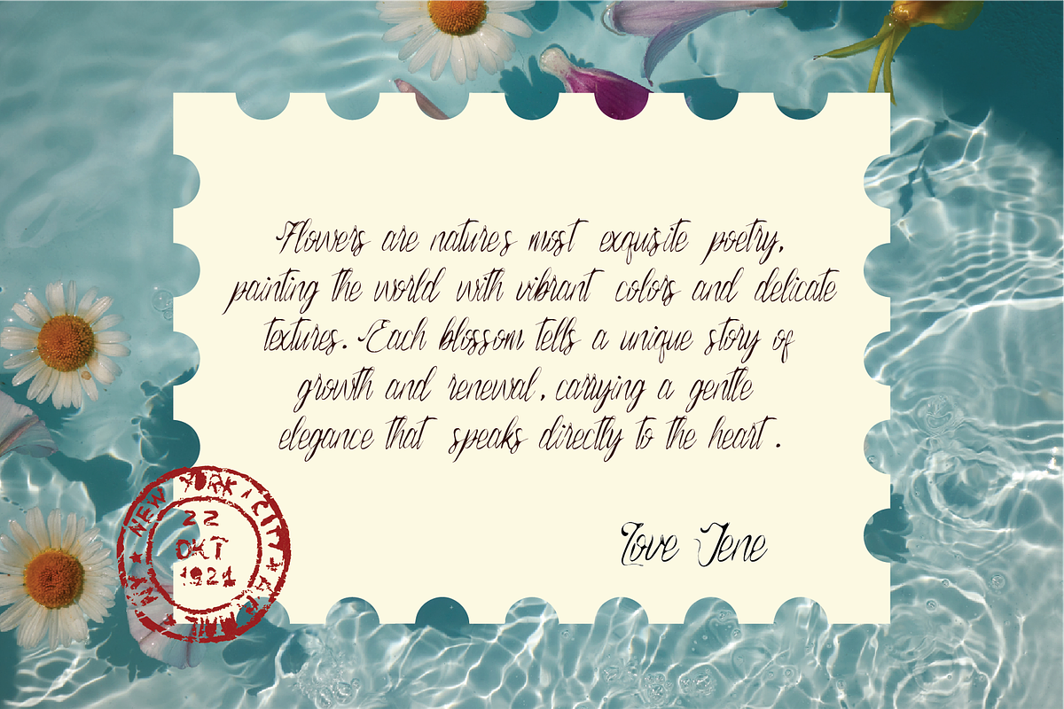 Safronia Ink Scipt Font, a Script Font by Berdansabersama (Photo 5 of 10)