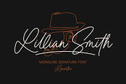 Lillian Smith | Signature Font, a Script Font by Lemonthe (Thumbnail 1 of 7)