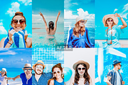 16 Blue Vacation Lightroom Presets, a Preset Add-On by RamsaGraphi (Thumbnail 3 of 10)