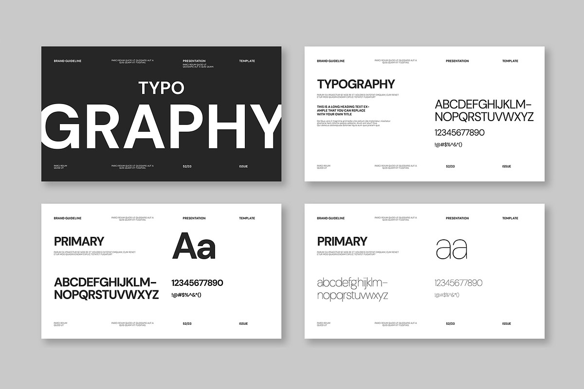 Brand Guideline Presentation, a Presentation Template by Mighty-Slide (Photo 4 of 6)