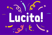 Lucita - Fun Sans Font, a Sans Serif Font by CorgiAstronaut (Thumbnail 1 of 7)