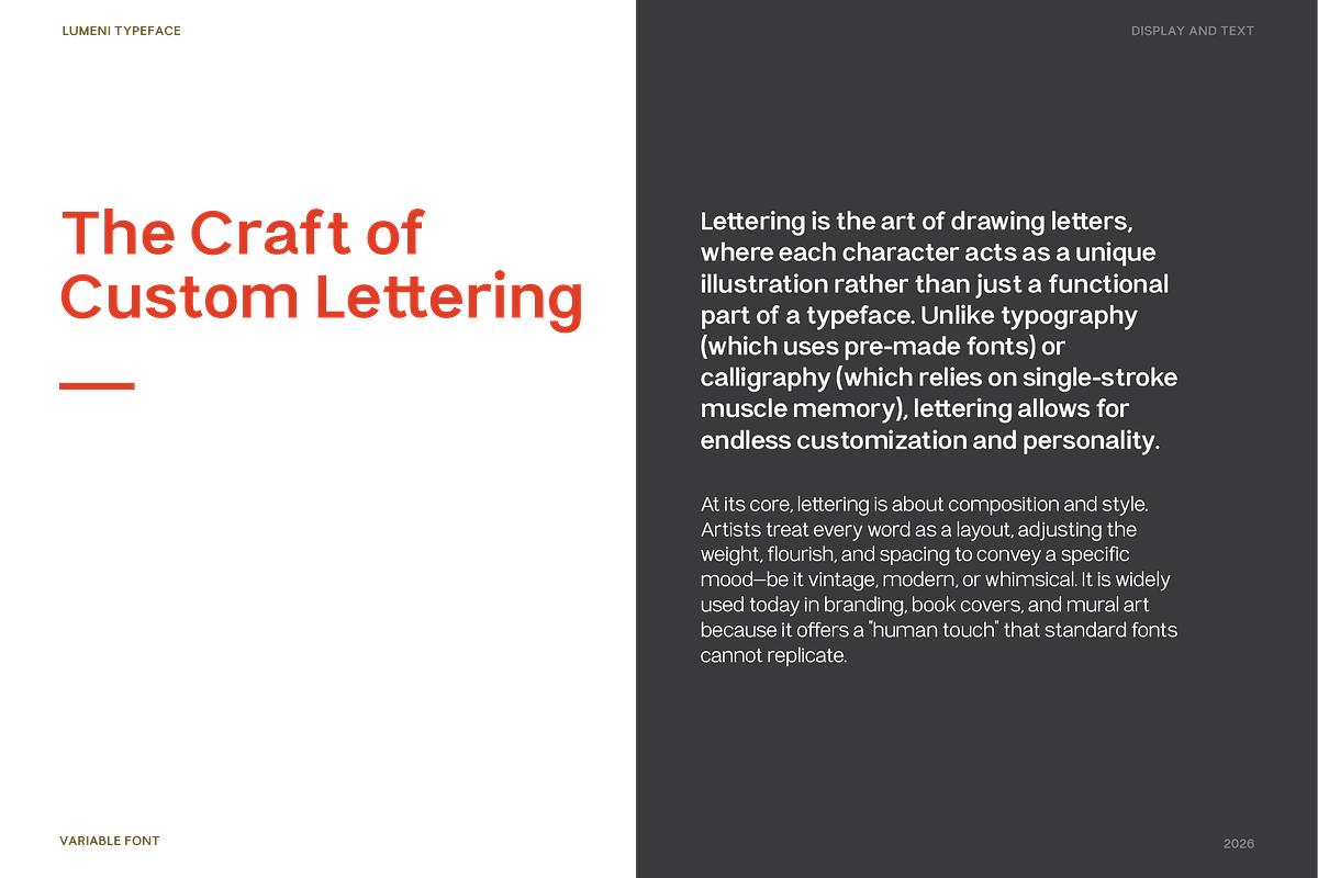 Lumeni Variable Font, a Sans Serif Font by aquene (Photo 9 of 10)