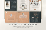 Instagram For eCourse Coach CANVA PS, a Social Media Template by Eviory (Thumbnail 40 of 56)
