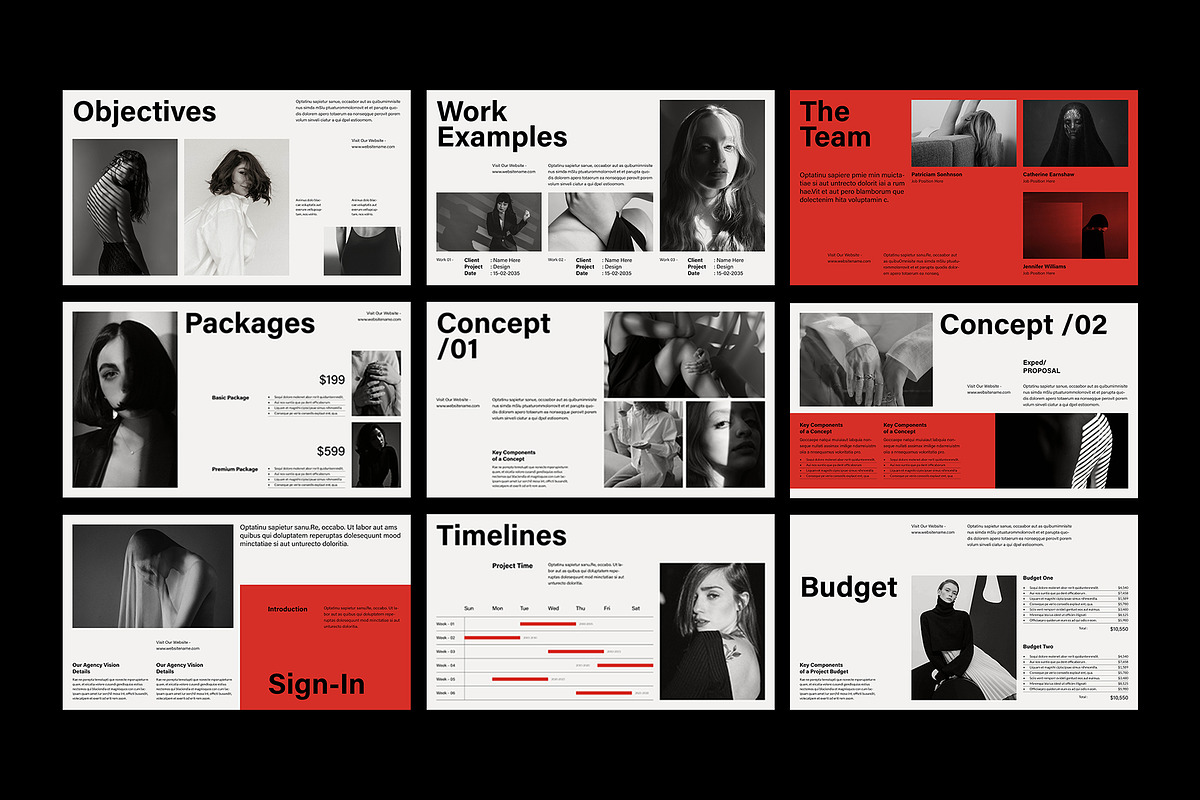 Proposal Presentation Template, a Presentation Template by DesignCrest (Photo 13 of 14)