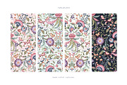 Ethnic Florals Watercolor Chintz!, a Pattern Graphic by Pink Linen (Thumbnail 3 of 12)