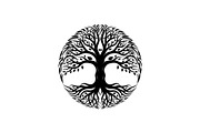Tree of Life Circle SVG Bundle, an Illustration by Gfx_Store (Thumbnail 33 of 50)