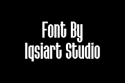 Bynoxda - Modern Condensed Font, a Sans Serif Font by Iqsiart Studio (Thumbnail 4 of 8)