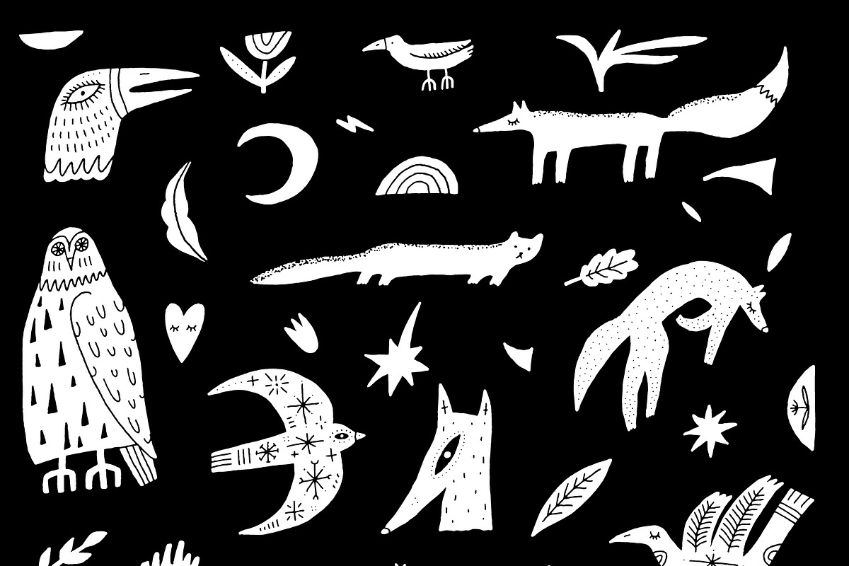 Scandi Beasts Bundle, an Animal Illustration by Annie Konst (Photo 3 of 24)