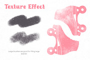Texture Brush Set for Procreate, a Brush Add-On by Maria Summer (Thumbnail 6 of 8)