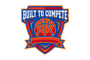 Built to Compete Basketball T-Shirt, an Object Graphic by abu67222 (Thumbnail 1 of 3)