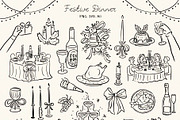 Hand Drawn Christmas SVG Bundle, a Seasonal Illustration by Ayya Studio (Thumbnail 8 of 34)