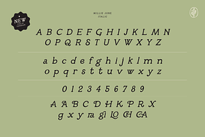 Millie June: A Hand-Drawn Font