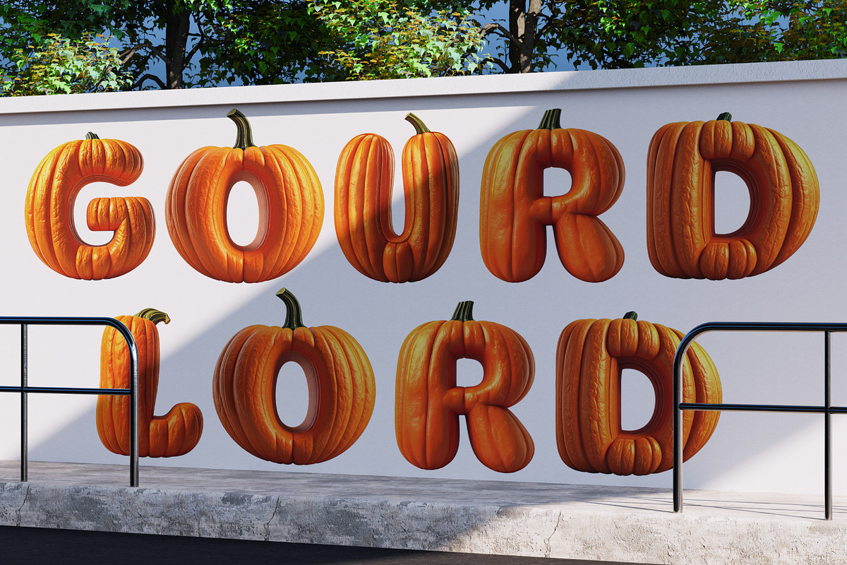 Pumpkin, a Symbol Font by Loudoun Design Co. (Photo 4 of 6)