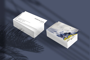 Abstract Art Business Card Template