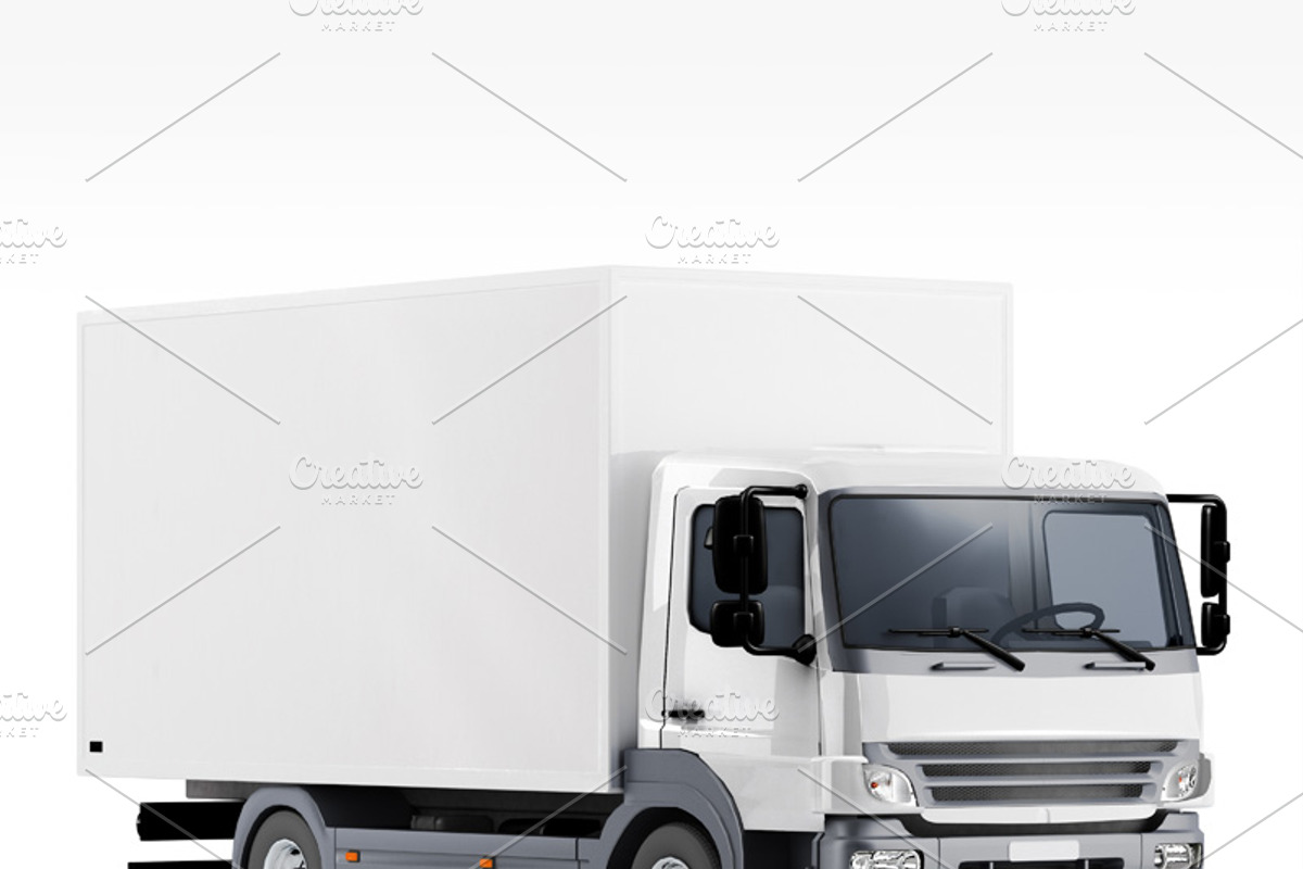 Commercial Truck, a Cars & Vehicle 3D Model by Mechanik (Photo 1 of 17)