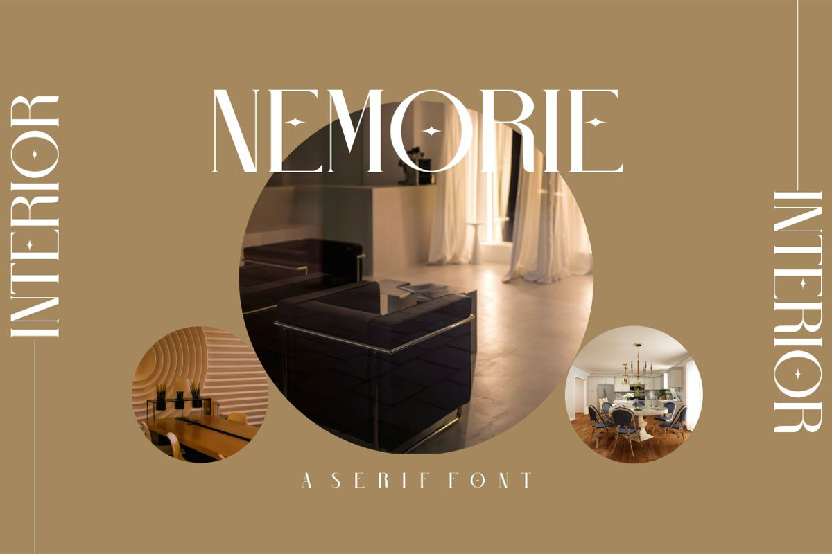 Nemorie, a Serif Font by Kenrichi (Photo 5 of 9)