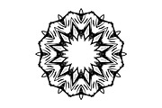 Black White Mandala Illustration Set, a Decorative Illustration by NJ Himel (Thumbnail 7 of 101)