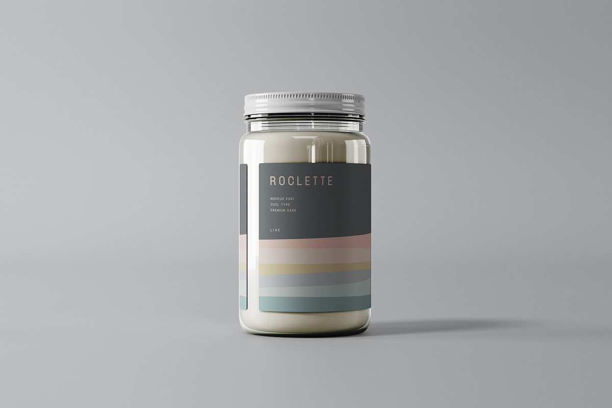 Roclette Display Typeface, a Sans Serif Font by Foxtype (Photo 8 of 10)