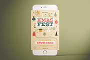 Xmas Fest Flyer, a Flyer Template by KMZVR.Lab (Thumbnail 5 of 5)