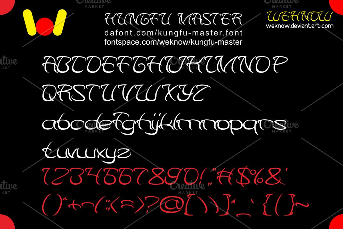 kungfu master font