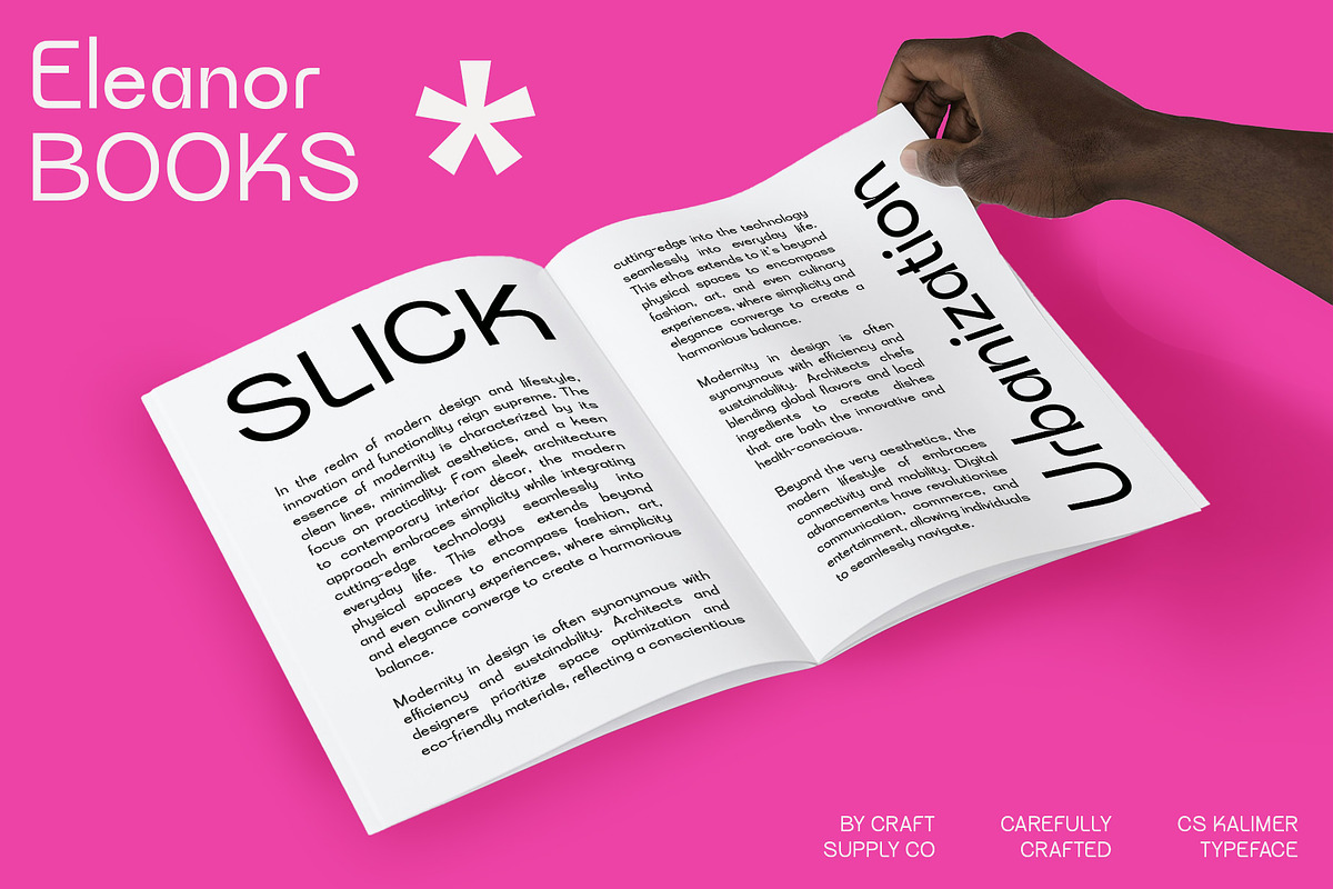 CS Kalimer – Sans Serif Font, a Sans Serif Font by Craft Supply Co. (Photo 6 of 8)