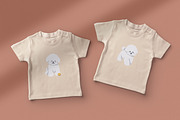 Cute dogs of Bichon Frise breed set, an Animal Illustration by Good Studio (Thumbnail 10 of 10)