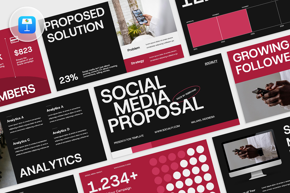 Social Media Proposal Keynote
