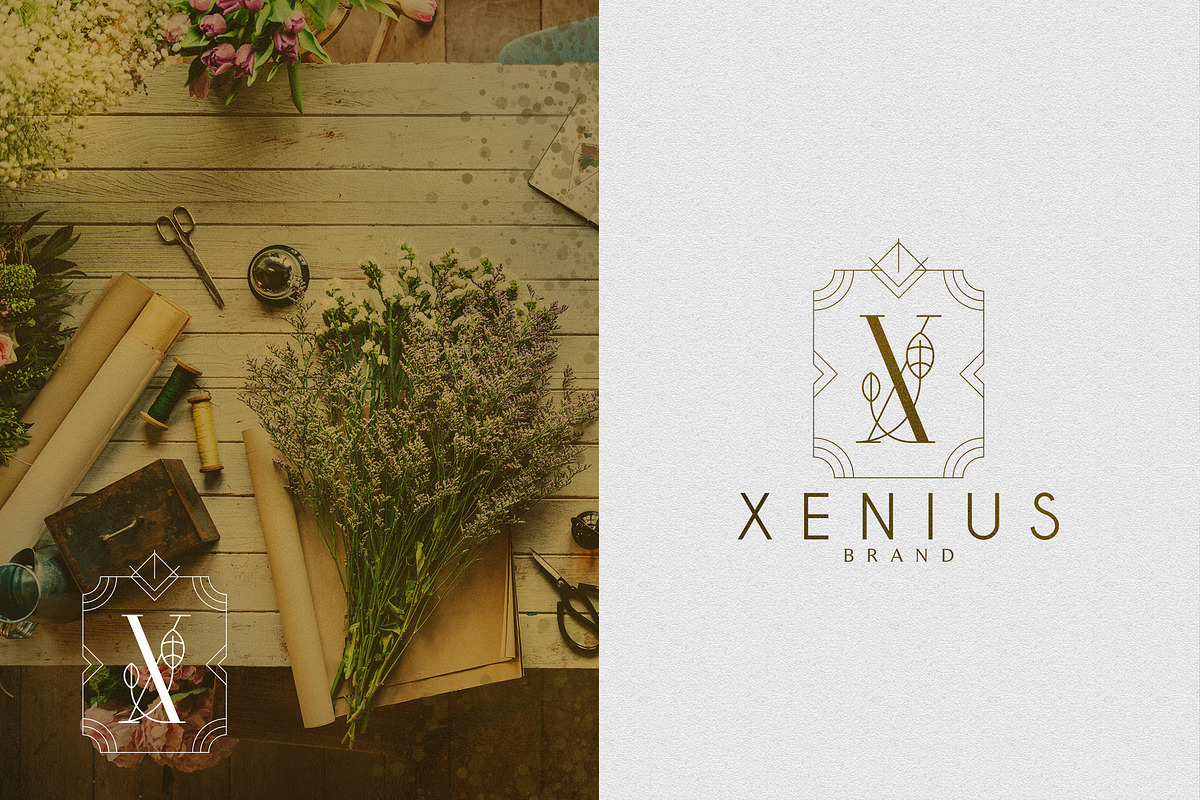 [Spring Vibes] A-Z logo designs -50%, a Branding & Logo Template by VP Fonts (Photo 25 of 29)