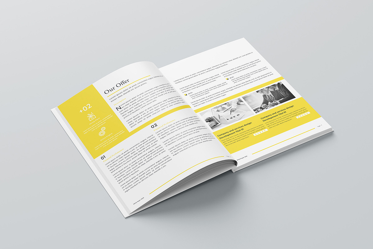 The White Paper, a Brochure Template by obayes (Photo 7 of 11)