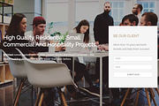 Architect WordPress Theme, a WordPress Template by Visualmodo (Thumbnail 5 of 16)