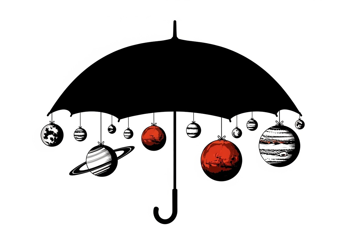 Celestial Umbrella Bundle, an Illustration by yasushie (Photo 28 of 31)
