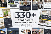 Real Estate Instagram Template Kit, a Social Media Template by Everyday Perfection (Thumbnail 1 of 11)