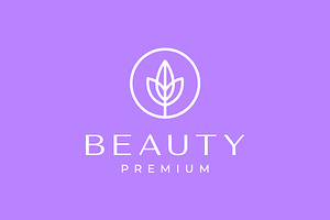 beauty feminine flower plant logo, a Branding & Logo Template by devastd