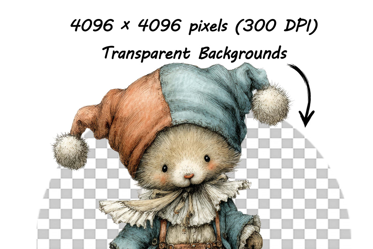 Circus Friends Storybook Clipart Art, an Illustration by one-touch (Photo 7 of 16)