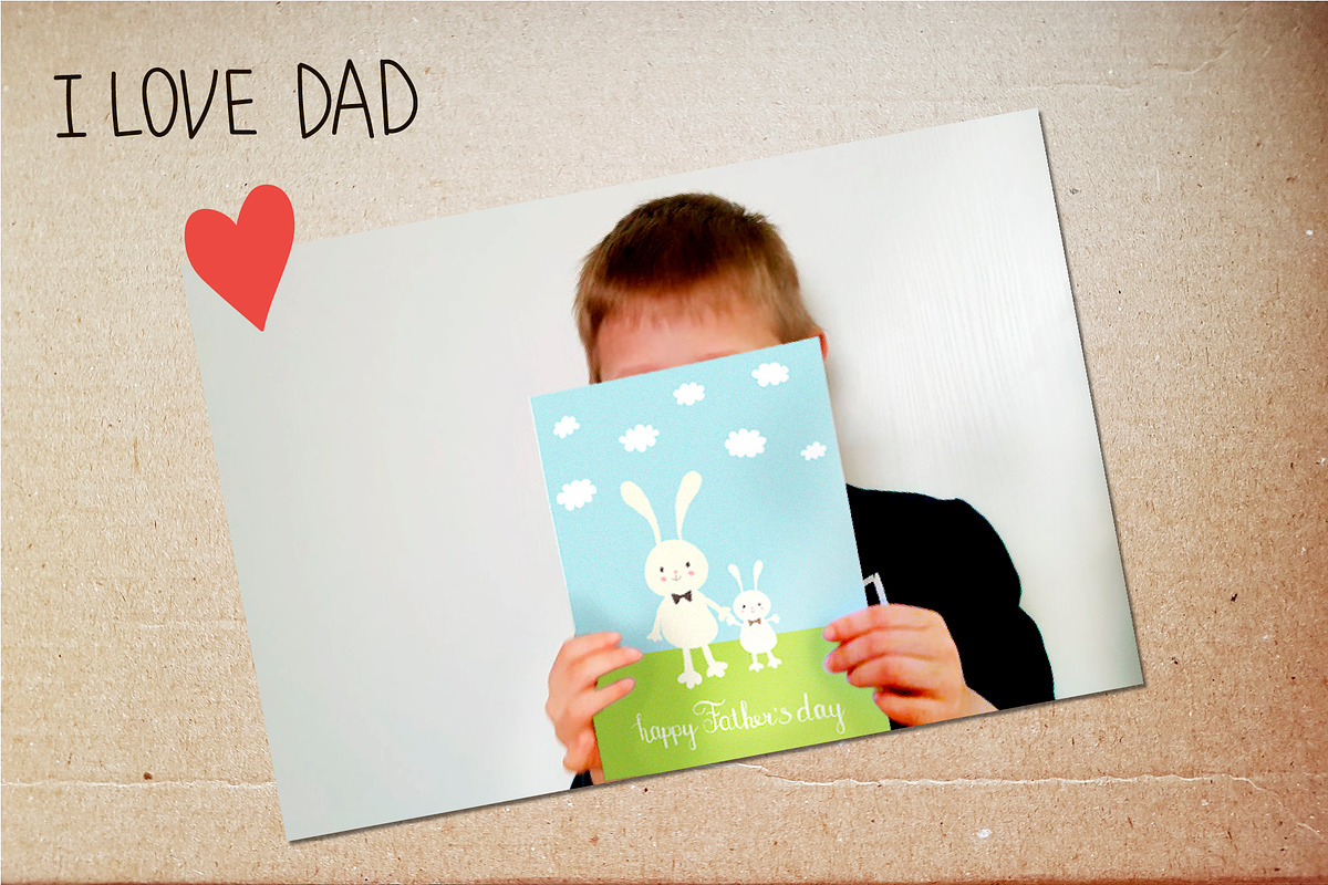 Greeting cards for father, an Illustration by BerryCaty (Photo 2 of 3)