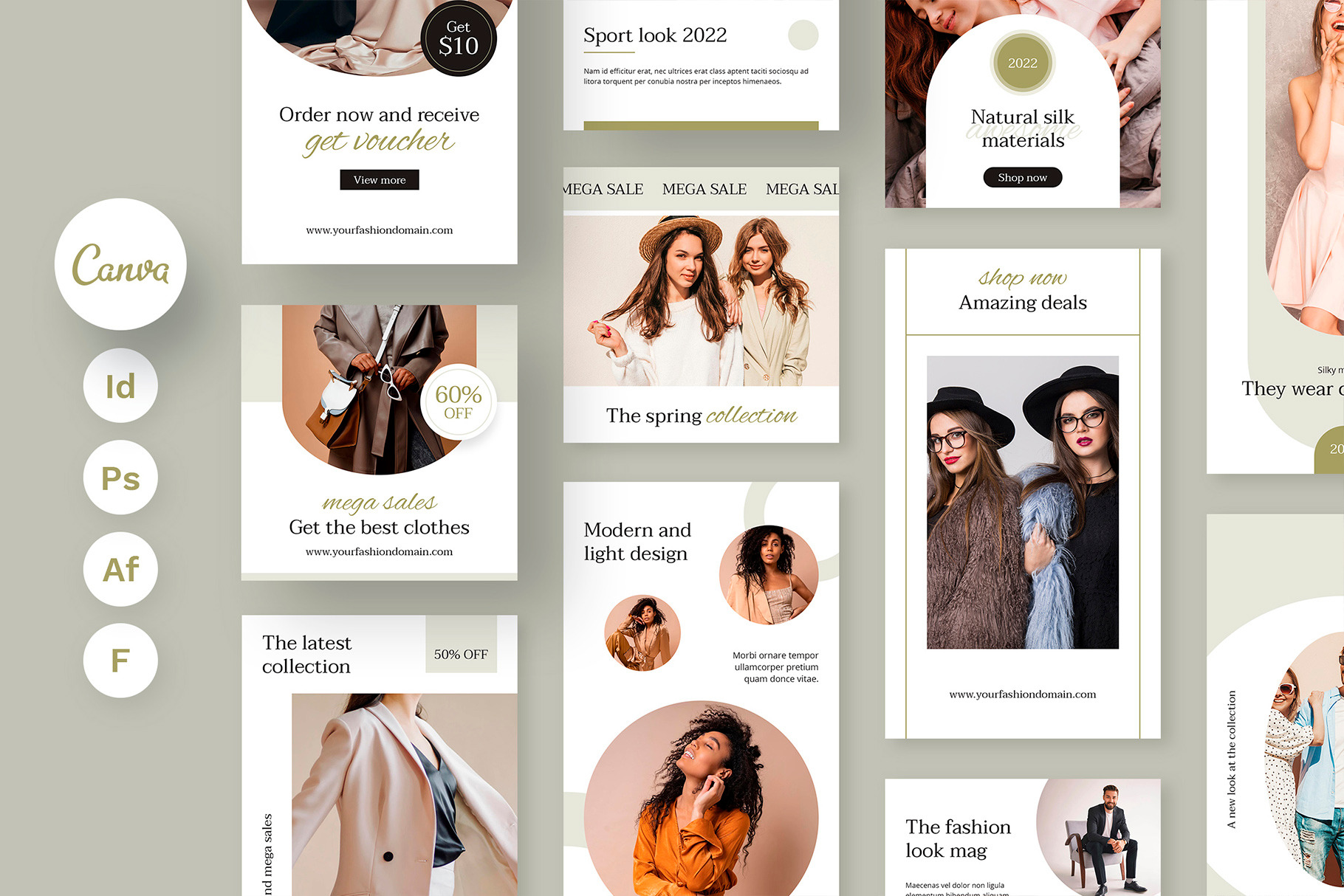 Fashion Instagram Canva Template