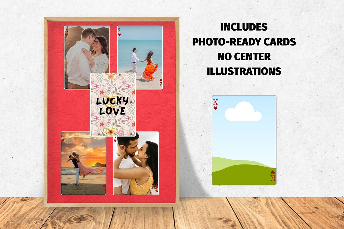 Playing Cards Template, Cards Canva, a Design Template by GraphiCarola (Photo 4 of 12)