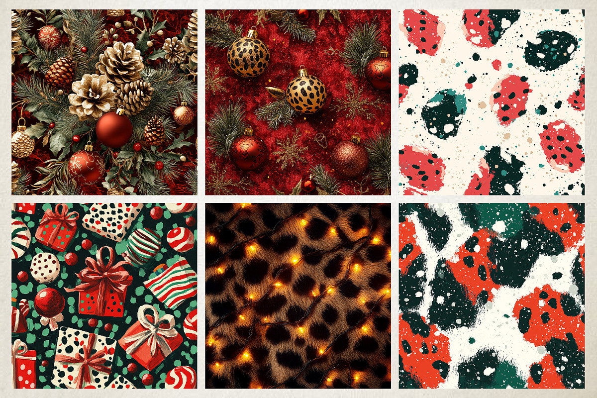 Christmas Leopard Print Background, a Holiday Photo by RobertsArt (Photo 5 of 5)