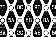 Esbury - A Notched Display Font, a Font by JK Design Co. (Thumbnail 9 of 11)