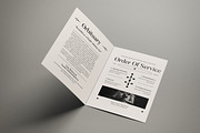 Monochrome Gothic Minimalist Funeral, a Card Template by graphicook (Thumbnail 2 of 3)