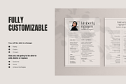 5 Elegant Resumes & 1 Cover letter, a Resume Template by TEAM RONDI (Thumbnail 4 of 6)